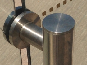 Staklene ograde Elegant - nasadni sistem Vista 400